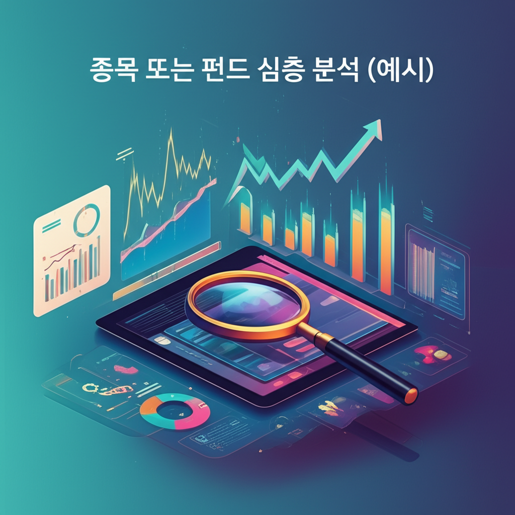 종목 또는 펀드 심층 분석 (예시)