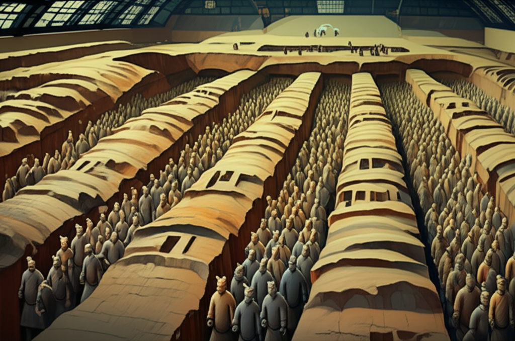 3. 병마용갱 (兵马俑, Terracotta Army)