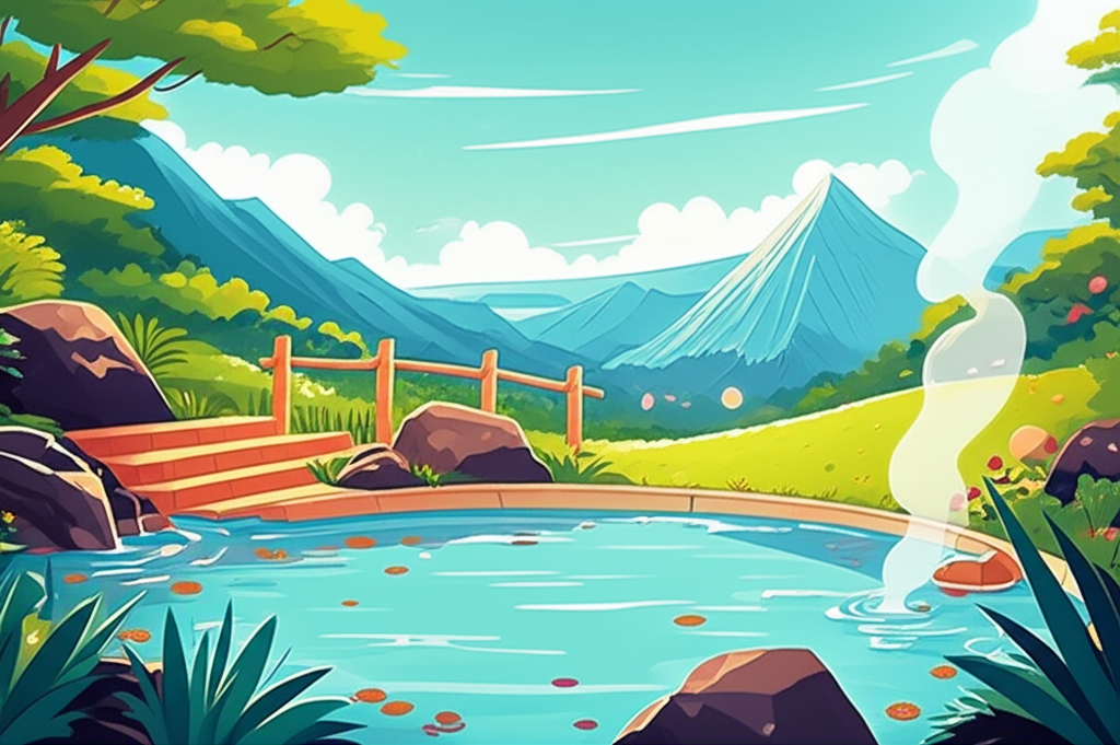 4. 아소: 대자연 속 힐링 온천 체험