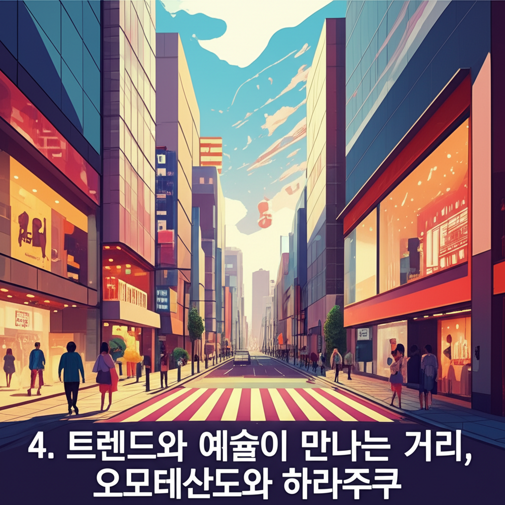 4. 트렌드와 예술이 만나는 거리, 오모테산도와 하라주쿠