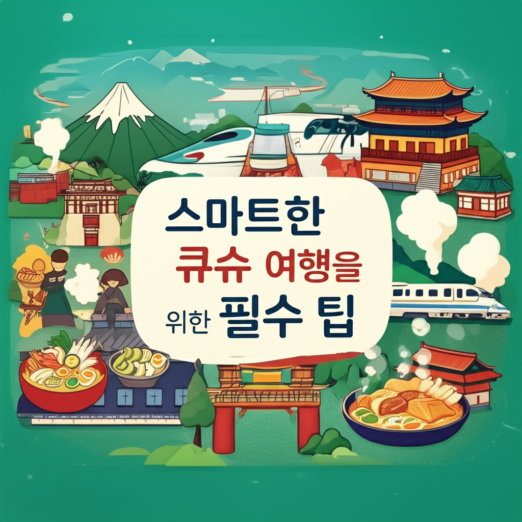 스마트한 큐슈 여행을 위한 필수 팁