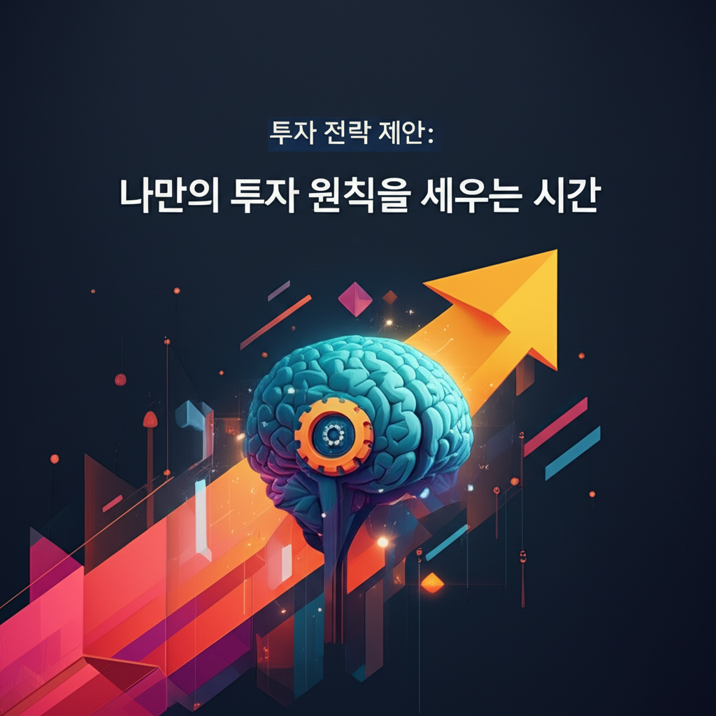 투자 전략 제안: 나만의 투자 원칙을 세우는 시간