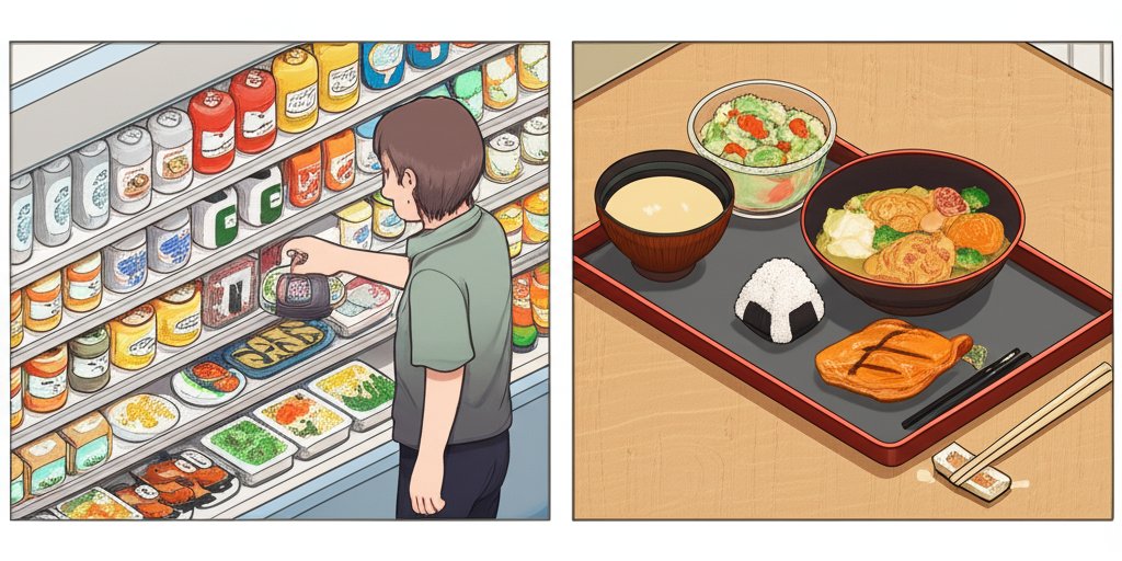 外食・コンビニでの賢い選択