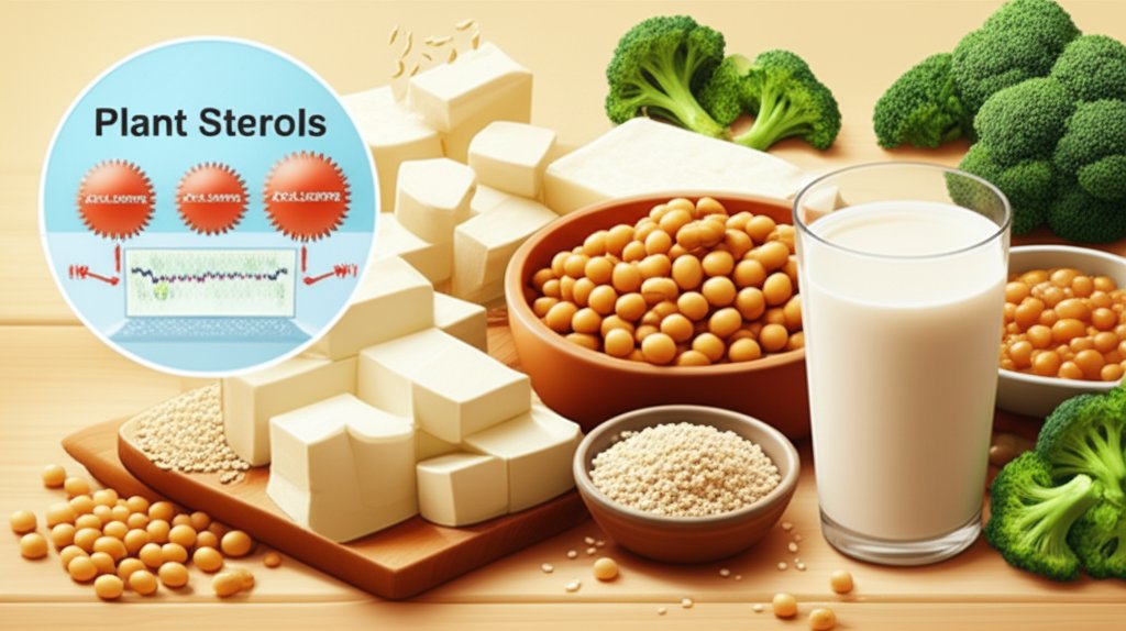 植物ステロールと大豆製品